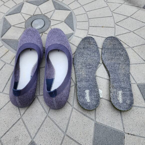 Allbirds Tree Breezer Rugged Purple Ballet Flats 10.5W - Picture 7 of 14